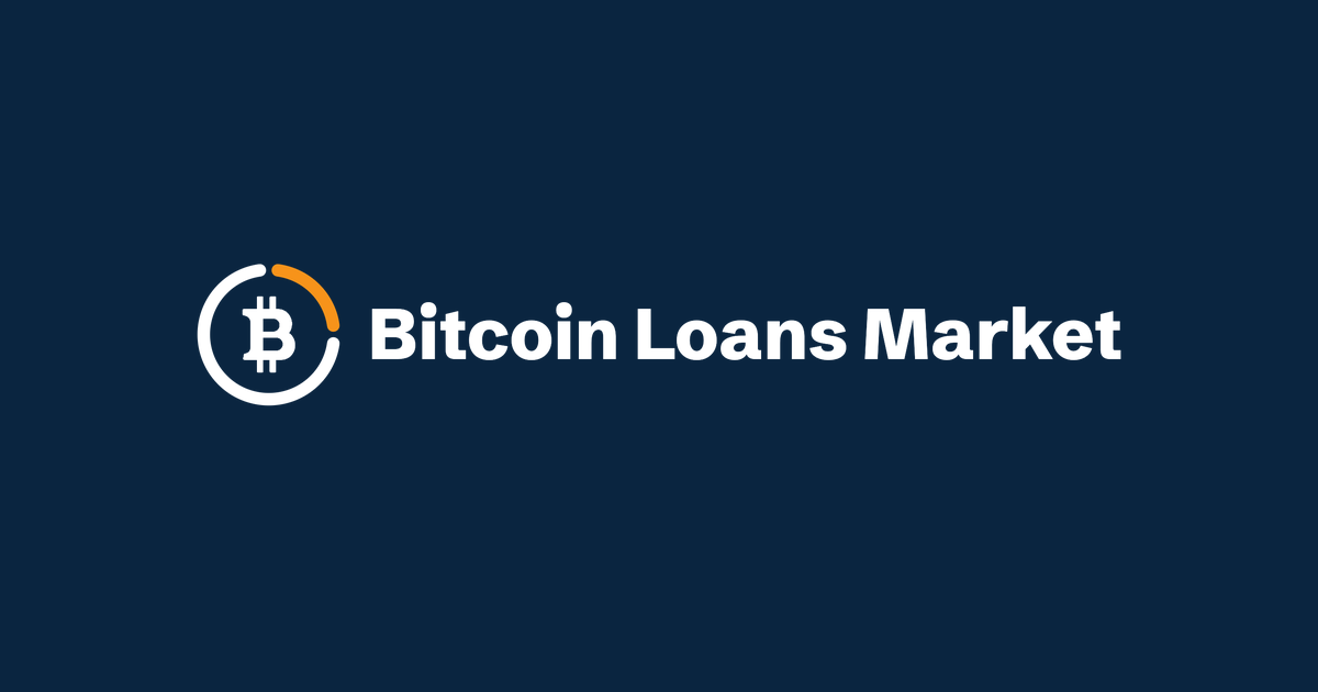 Bitcoin Loans Market screenshot: Compare Bitcoin-backed loans and Bitcoin yield products.