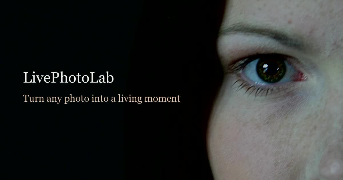 LivePhotoNow screenshot: Animate still photos into lifelike AI video