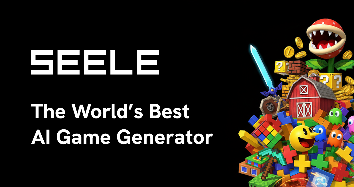 SeeleAgent screenshot: Multimodal AI agent for games, images, video, 3D assets and code.